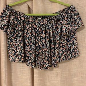 Floral Crop Top, Stagecoach